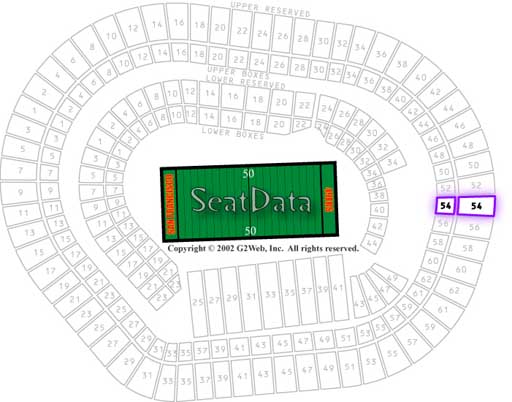 Packer Stadium Seating Chart